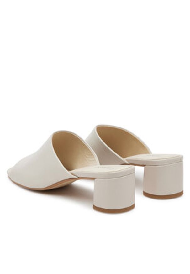 Vagabond Shoemakers Klapki Piper 5921-201-02 Beżowy. Kolor: beżowy. Materiał: skóra