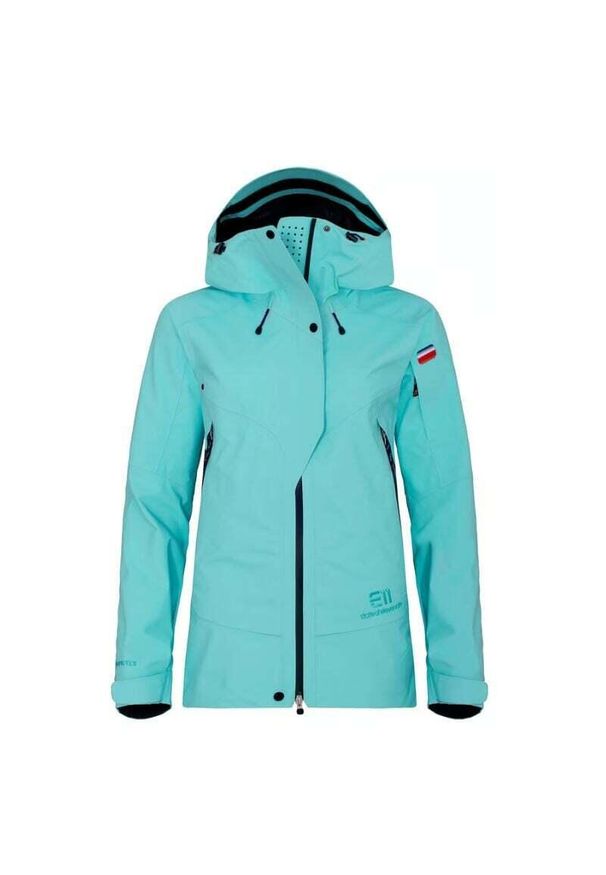ELEVENATE - Damska kurtka narciarska Elevenate Pure. Kolor: niebieski. Sezon: zima. Sport: narciarstwo