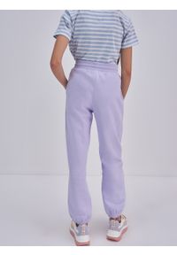 Big-Star - Spodnie dziewczęce dresowe fioletowe Foxiri 500. Kolor: fioletowy. Materiał: dresówka. Wzór: nadruk. Styl: sportowy, młodzieżowy #6