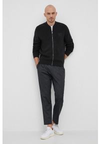 Calvin Klein Jeans kardigan J30J319661.PPYY męski kolor czarny. Okazja: na co dzień. Kolor: czarny. Materiał: dzianina. Styl: casual #5