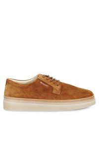 GANT - Gant Półbuty Kinzoon Low Lace Shoe 28633500 Brązowy. Kolor: brązowy. Materiał: zamsz, skóra #1