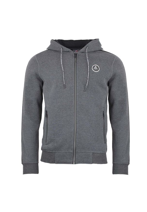 PEAK MOUNTAIN - Bluza Peak Mountain Cyril. Kolor: szary. Sezon: zima. Sport: narciarstwo