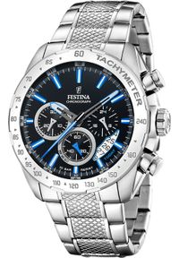 Zegarek Festina Zegarek męski Festina F20668-6 srebrny. Kolor: srebrny #1