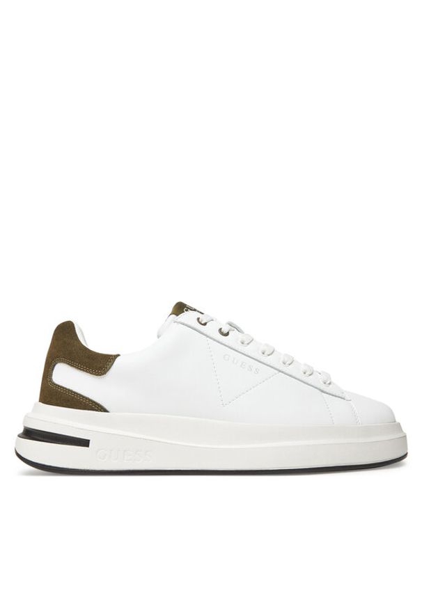 Guess Sneakersy FMTLBA LEL12 Biały. Kolor: biały. Materiał: skóra