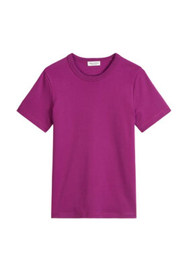 Marc O'Polo T-Shirt 506 2039 51123 Fioletowy Relaxed Fit. Typ kołnierza: polo. Kolor: fioletowy. Materiał: bawełna