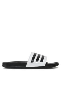 Adidas - adidas Klapki adilette Comfort GZ5893 Biały. Kolor: biały. Materiał: skóra #1
