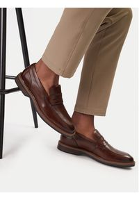 Clarks Mokasyny Aldwin Step 26178430 Brązowy. Kolor: brązowy. Materiał: skóra #6