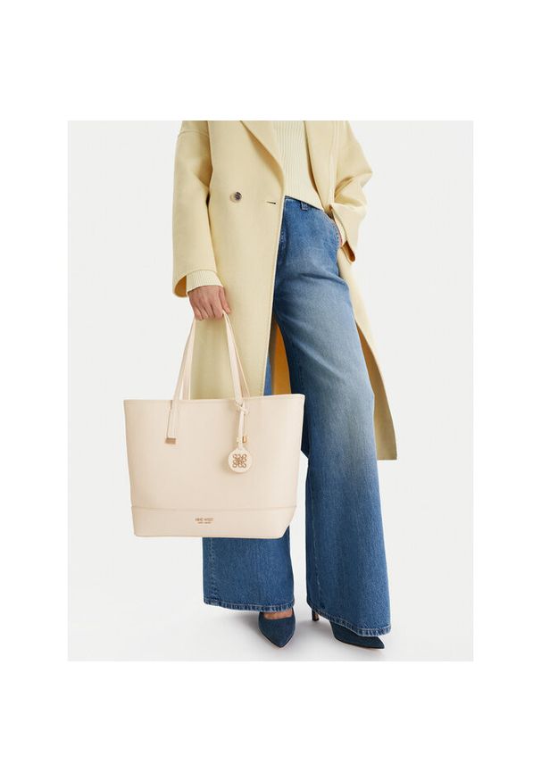 Torebka Nine West. Kolor: kremowy