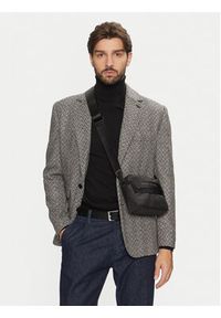 JOOP! Jeans Kosmetyczka 4130001001 Czarny. Kolor: czarny. Materiał: skóra
