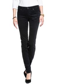 Wrangler - WRANGLER SLIM DARK NAVY W28LEK18R 112128383. Wzór: jednolity #9