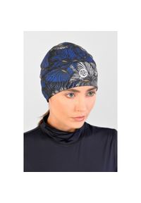NESSI SPORTSWEAR - Czapka krótka ocieplana do biegania Unisex Nessi Sportswear. Kolor: niebieski. Styl: sportowy #1