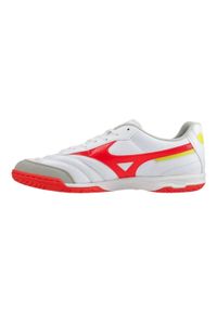 Buty piłkarskie męskie Mizuno Morelia Sala Classic IN. Kolor: pomarańczowy, biały, wielokolorowy. Sport: piłka nożna
