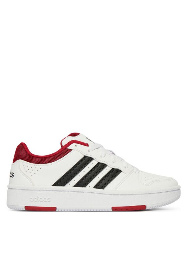 Adidas - adidas Sneakersy Hoops Classic J KI1044 Biały. Kolor: biały. Materiał: skóra