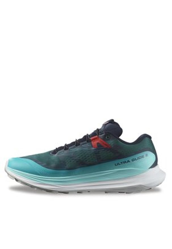salomon - Salomon Buty do biegania Ultra Glide 2 L47042500 Niebieski. Kolor: niebieski. Materiał: materiał