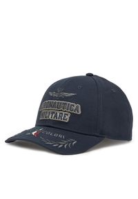 Aeronautica Militare Czapka z daszkiem 251HA1104CT2261 Granatowy. Kolor: niebieski. Materiał: bawełna, materiał
