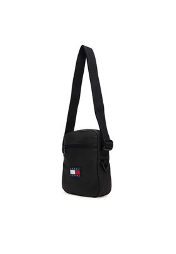 Tommy Jeans Saszetka Tjm Daily Tech Reporter AM0AM13881 Czarny. Kolor: czarny. Materiał: materiał