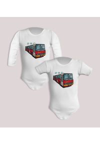nikiniki - Ikarus 280 — body (Rozmiar: 6M; Długość rękawa: krótki; Rodzaj nadruku: Ikarus 280). Materiał: bawełna. Wzór: nadruk