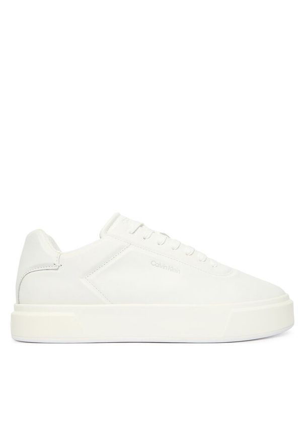 Sneakersy Calvin Klein. Kolor: biały