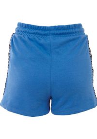 Spodenki damskie Kappa IRISHA niebieskie. Kolor: niebieski. Sport: fitness