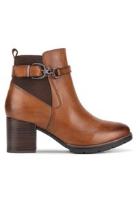 Lasocki Botki WB-TATIANA-27 Brązowy. Kolor: brązowy. Materiał: skóra #1