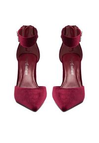 Juicy Couture Szpilki EO-S4S96733-01B Bordowy. Kolor: czerwony. Materiał: materiał. Obcas: na szpilce #6
