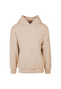 Urban Classics - Bluza Męska Sherpa. Kolor: brązowy, beżowy