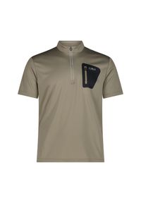 Koszulka męska turystyczna CMP 35N6827. Kolor: zielony. Sport: kolarstwo #1