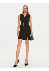 Rinascimento Sukienka koktajlowa CFC0119973003 Czarny Regular Fit. Kolor: czarny. Materiał: wiskoza, syntetyk. Styl: wizytowy #2