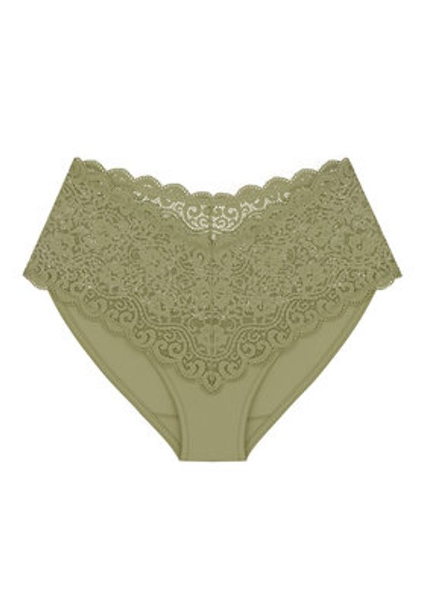 Triumph Figi klasyczne z wysokim stanem Amourette 10210675 Zielony. Stan: podwyższony. Kolor: zielony. Materiał: syntetyk