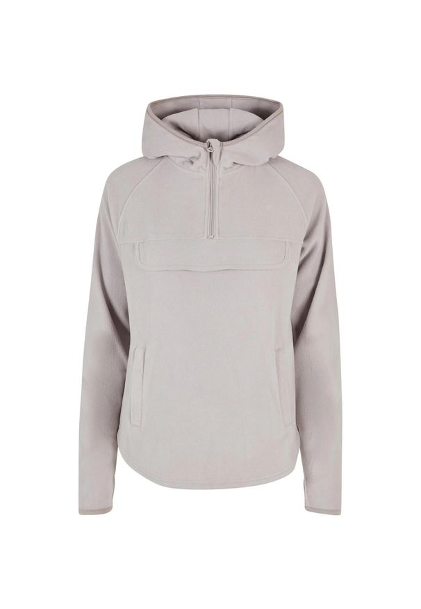 Urban Classics - Bluza Z Polaru Dla Kobiet. Kolor: szary. Materiał: polar