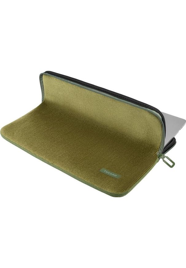 TUCANO - Pokrowiec Tucano Velluto MacBook Pro 14'' zielony. Kolor: zielony. Materiał: neopren, sztruks