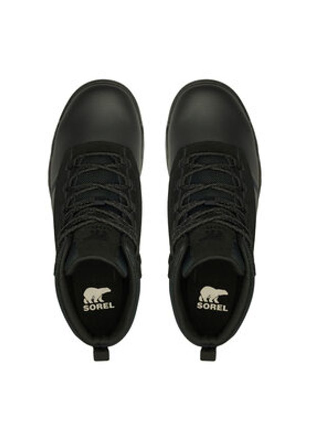 sorel - Sorel Trekkingi Buxton Lite Lace Plus Wp 2084871010 Czarny. Kolor: czarny. Materiał: zamsz, skóra. Sport: turystyka piesza
