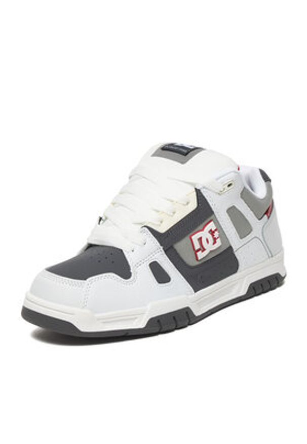 DC Shoes Sneakersy CEO-SV5-10121 Biały. Kolor: biały. Materiał: skóra