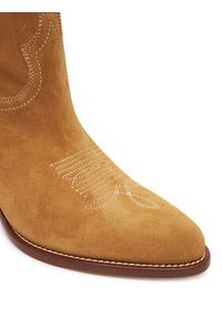 Polo Ralph Lauren Botki 818908754002 Brązowy. Kolor: brązowy. Materiał: zamsz, skóra #5