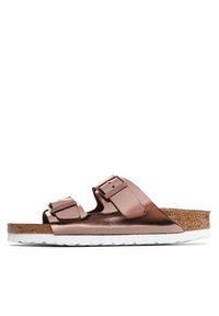 Birkenstock Klapki Arizona Metallic 0952093 Różowy. Kolor: różowy. Materiał: skóra #7