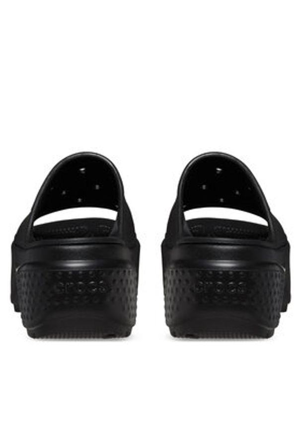 Crocs Klapki Stomp Slide 209346 Czarny. Kolor: czarny