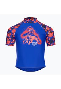 Koszulka do pływania dziecięca Speedo Spider-Man Sun Top. Kolor: niebieski #1