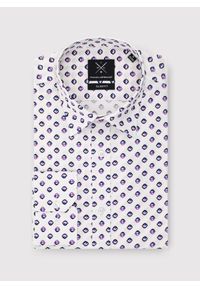 Pako Lorente - PAKO LORENTE – Koszula męska w mikrowzór. Materiał: bawełna, elastan. Długość rękawa: długi rękaw. Długość: długie #6