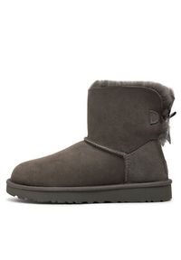 Ugg Śniegowce W Mini Bailey Bow II 1016501 Szary. Kolor: szary. Materiał: skóra #7