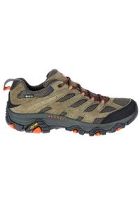Buty trekkingowe męskie Merrell Trekkingowe Męskie Moab 3 Gtx Gore-tex. Kolor: wielokolorowy, brązowy, pomarańczowy. Materiał: skóra, materiał, syntetyk. Szerokość cholewki: normalna. Technologia: Gore-Tex. Sport: turystyka piesza #2