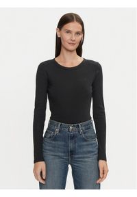 GAP - Gap Bluzka 542721-00 Czarny Slim Fit. Kolor: czarny. Materiał: bawełna #1