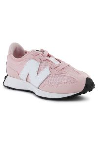 Buty New Balance Jr PH327CGP różowe. Okazja: na co dzień. Zapięcie: sznurówki. Kolor: różowy. Materiał: tkanina, syntetyk, guma #8