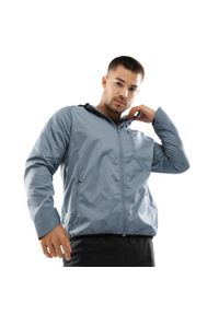 SIROKO - Męska treningowa kurtka wiatrówka Fitness Siroko Evolve. Kolor: niebieski. Sezon: zima. Sport: fitness #1