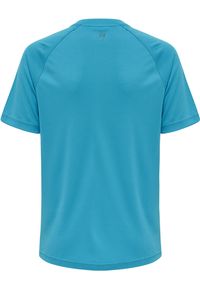 Koszulka sportowa z krótkim rękawem dziecięca Hummel Core XK Kids Poly T-Shirt. Kolor: niebieski. Długość rękawa: krótki rękaw. Długość: krótkie