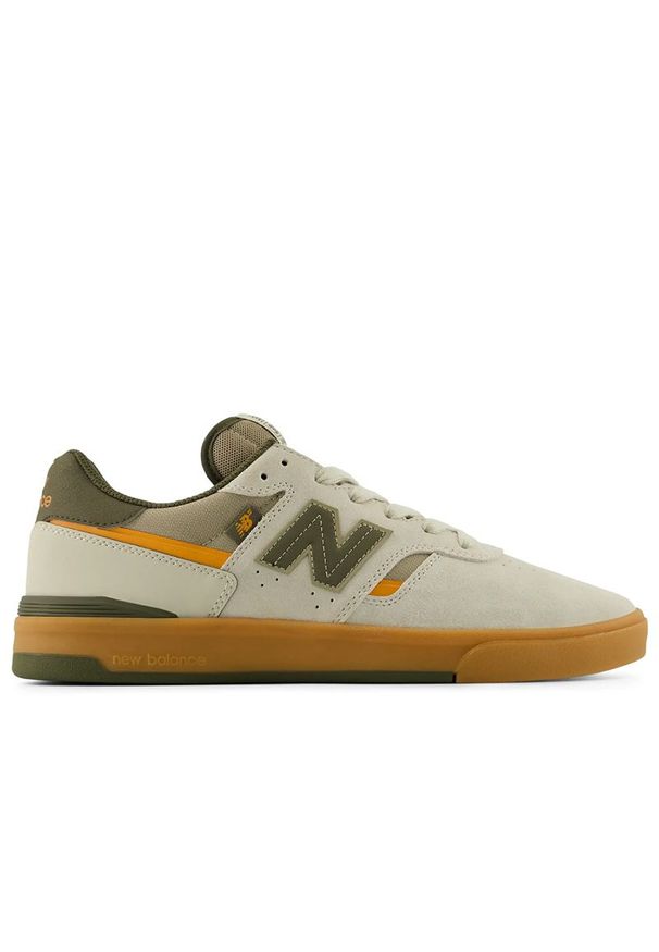 Buty męskie New Balance Numeric UN306CBM - zielone. Kolor: zielony. Materiał: zamsz, materiał, skóra, guma, syntetyk. Szerokość cholewki: normalna