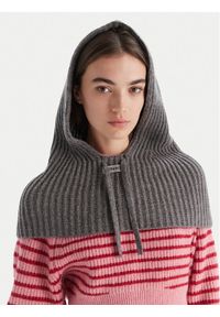 Pinko - PINKO Balaklawa 104494 A2Z1 K07 Szary. Kolor: szary. Materiał: wełna #1