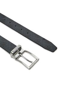 Guess Pasek Męski BMCMLO P4335 Czarny. Kolor: czarny. Materiał: materiał #3