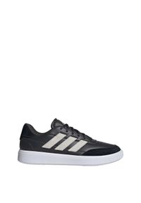 Adidas - Buty Courtblock. Okazja: na co dzień. Kolor: czarny, biały, szary, wielokolorowy. Sport: turystyka piesza