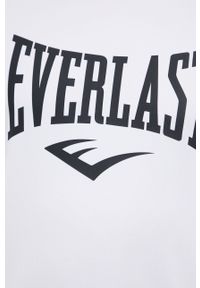 EVERLAST - Everlast T-shirt kolor biały z nadrukiem. Okazja: na co dzień. Kolor: biały. Materiał: dzianina. Wzór: nadruk. Styl: casual #3