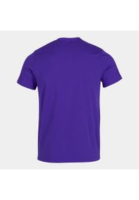 Joma Desert T -Shirt Purple L - Oddychający i lekki. Kolor: fioletowy. Materiał: bawełna
